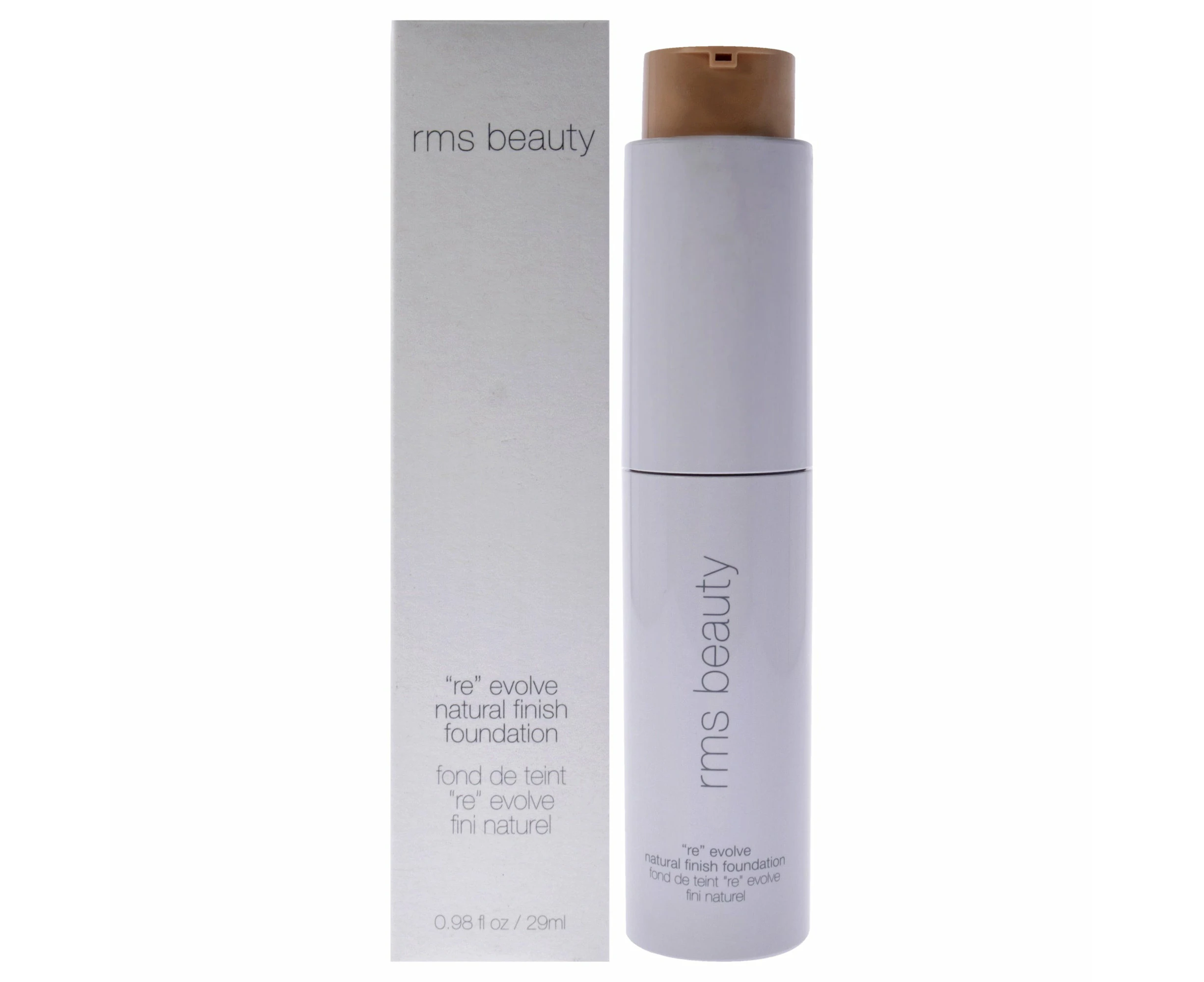 Re Evolve Natural Finish Foundation - 22 A Light-Medium Shade by RMS Beauty for Women - 0.98 oz Foundation