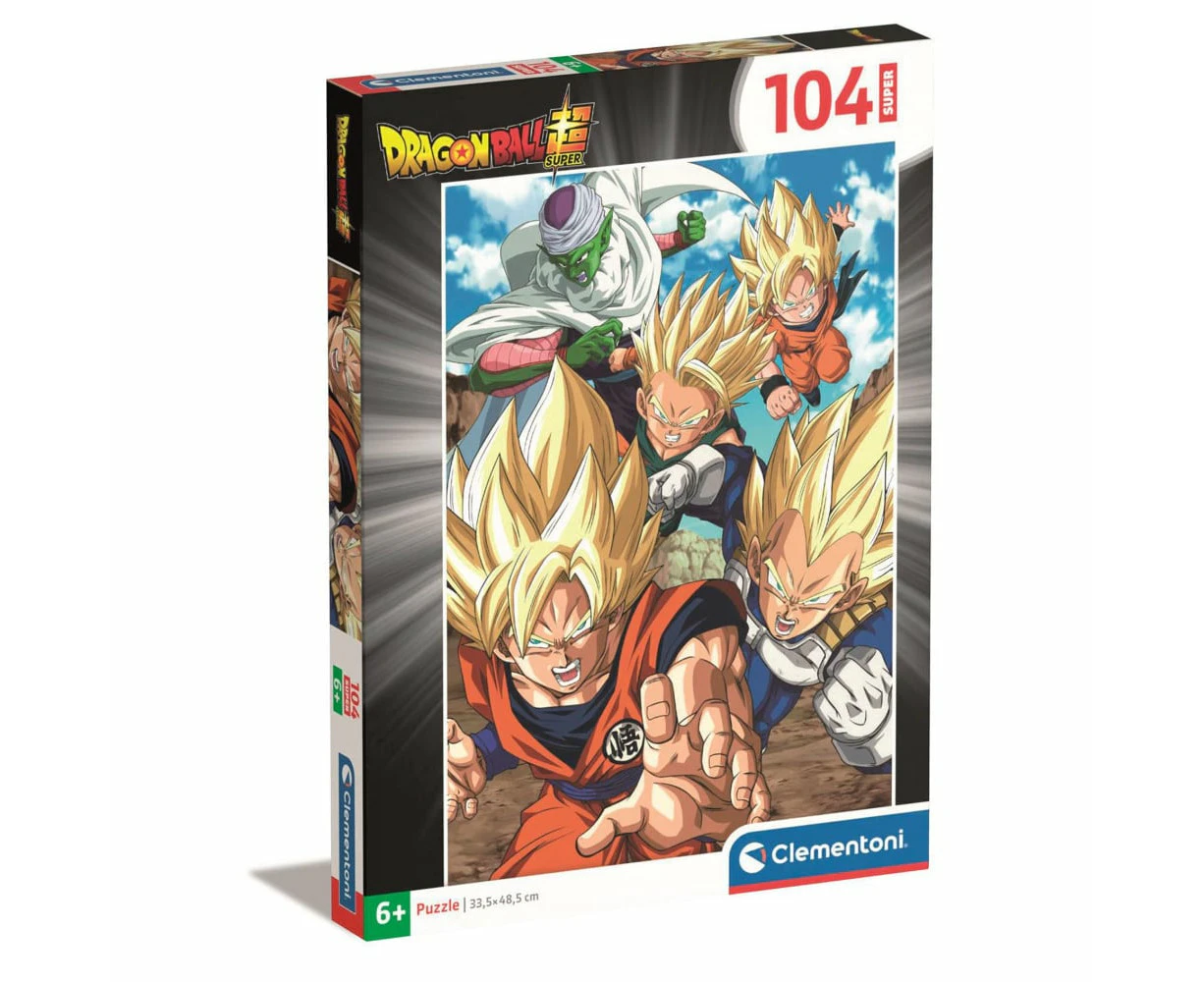 Clementoni Dragon Ball Super #2 Supercolor 104 Piece Jigsaw Puzzle