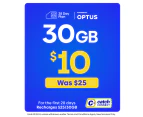 Catch Connect 28 Day Mobile Plan - 30GB