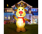 Stockholm Christmas Lights 2.4M LED Inflatable Cute Reindeer Outdoor Garden Xmas Decoration