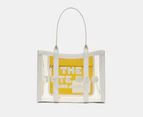 Marc Jacobs The Medium Clear Tote Bag - White