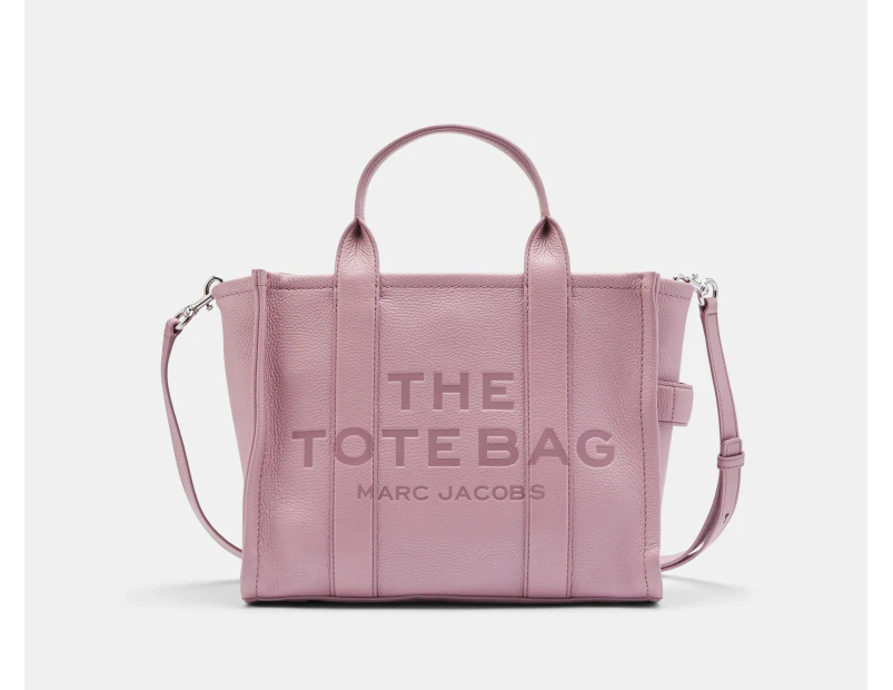 Marc Jacobs The Medium Leather Tote Bag - Lilac