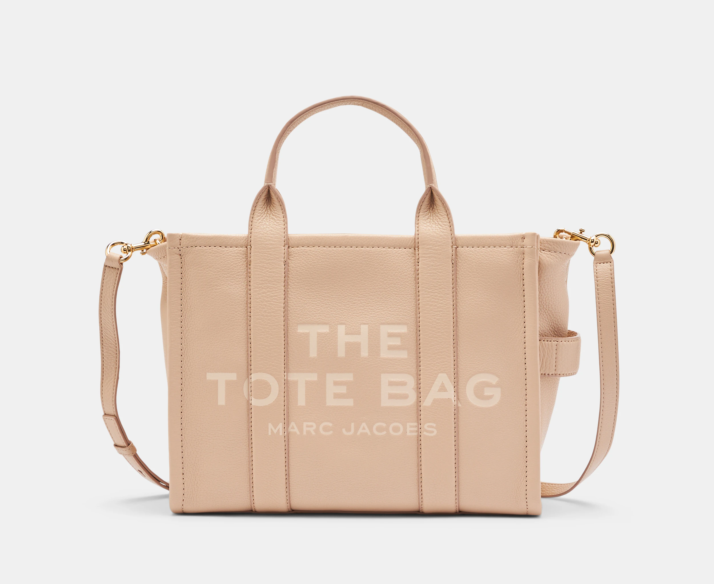 Marc Jacobs The Leather Medium Tote Bag - Twine