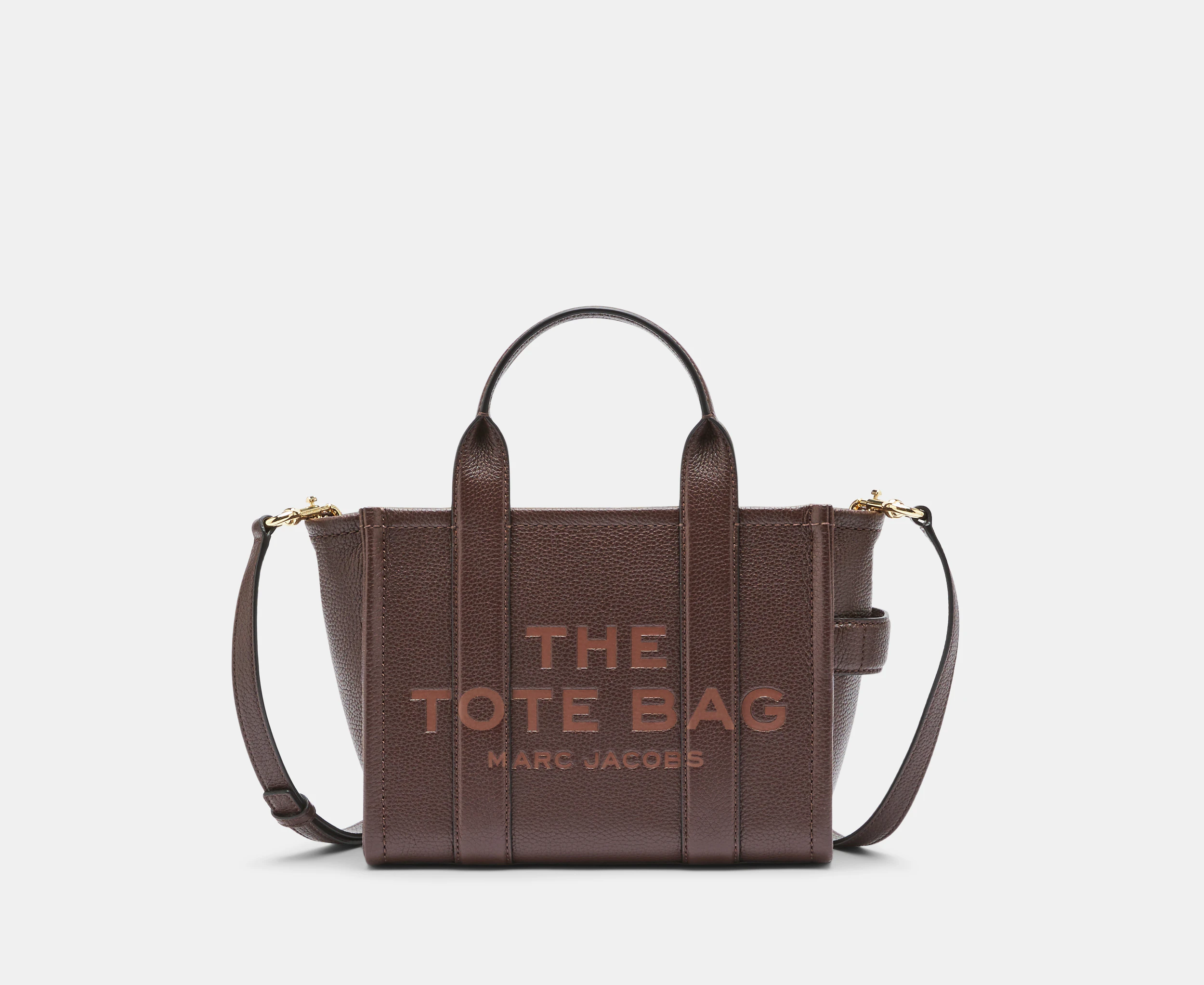 Marc Jacobs The Leather Mini Tote Bag - Ganache