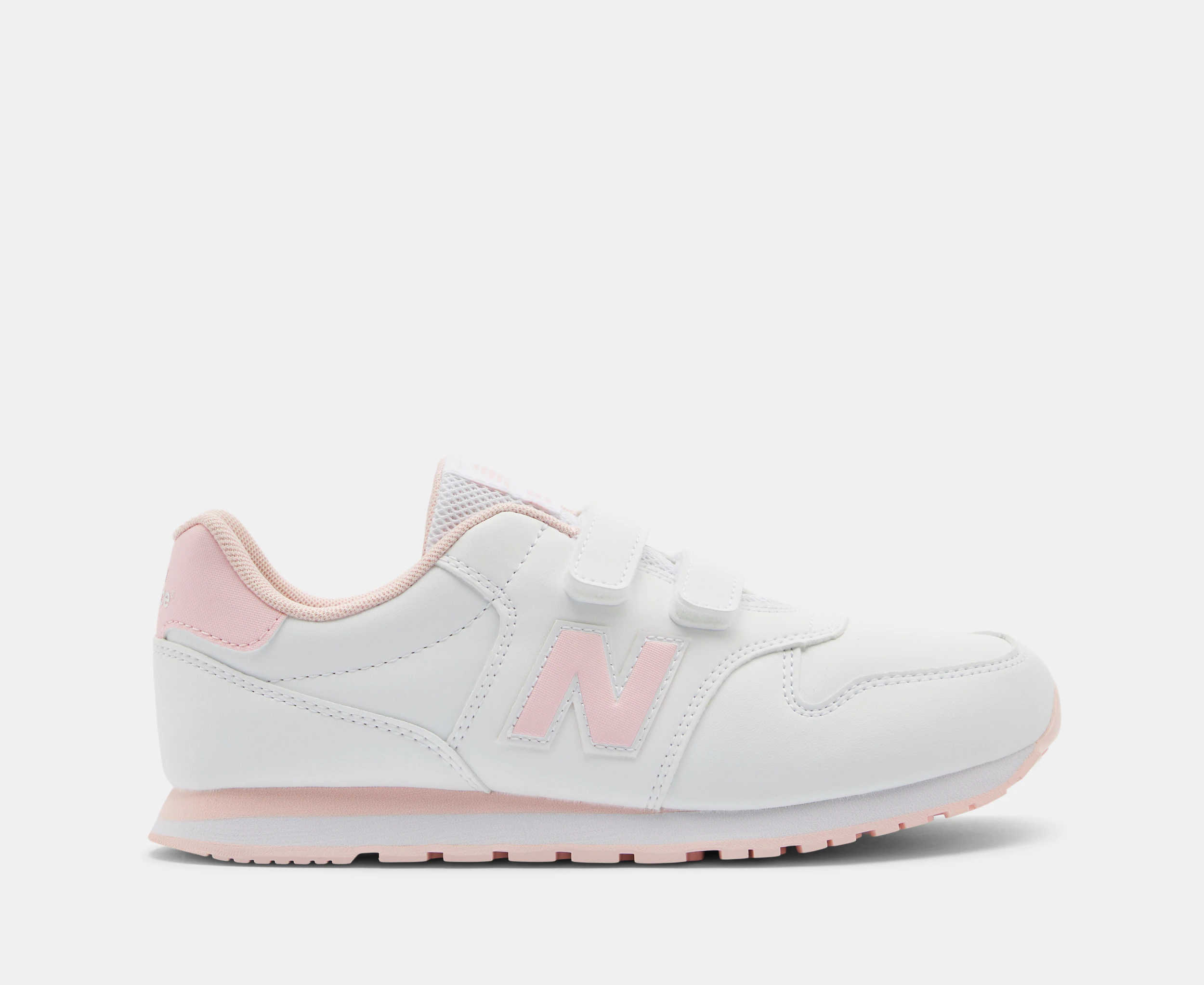 New Balance Youth GV500 Sneakers - White/Pink