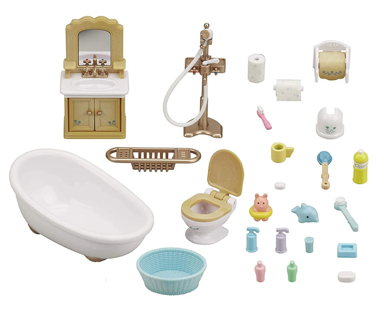 Sylvanian Families Country Bathroom Playset