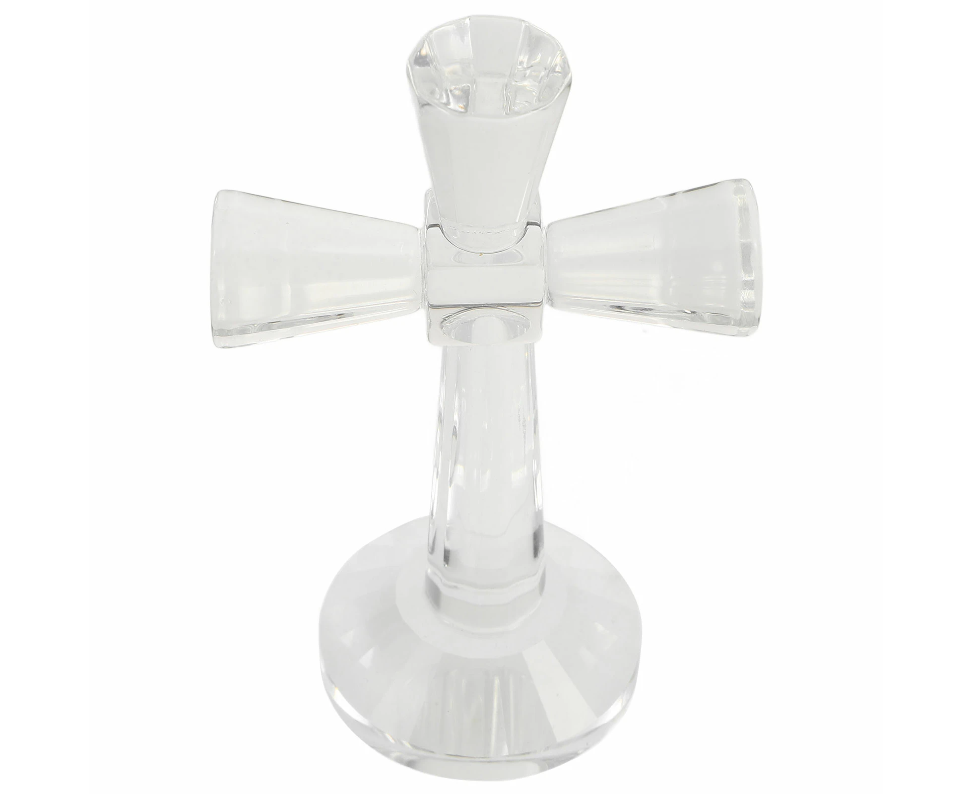 Crystal Cross Figurine Desktop Cross Statue Desktop Cross Ornament Cross Souvenir