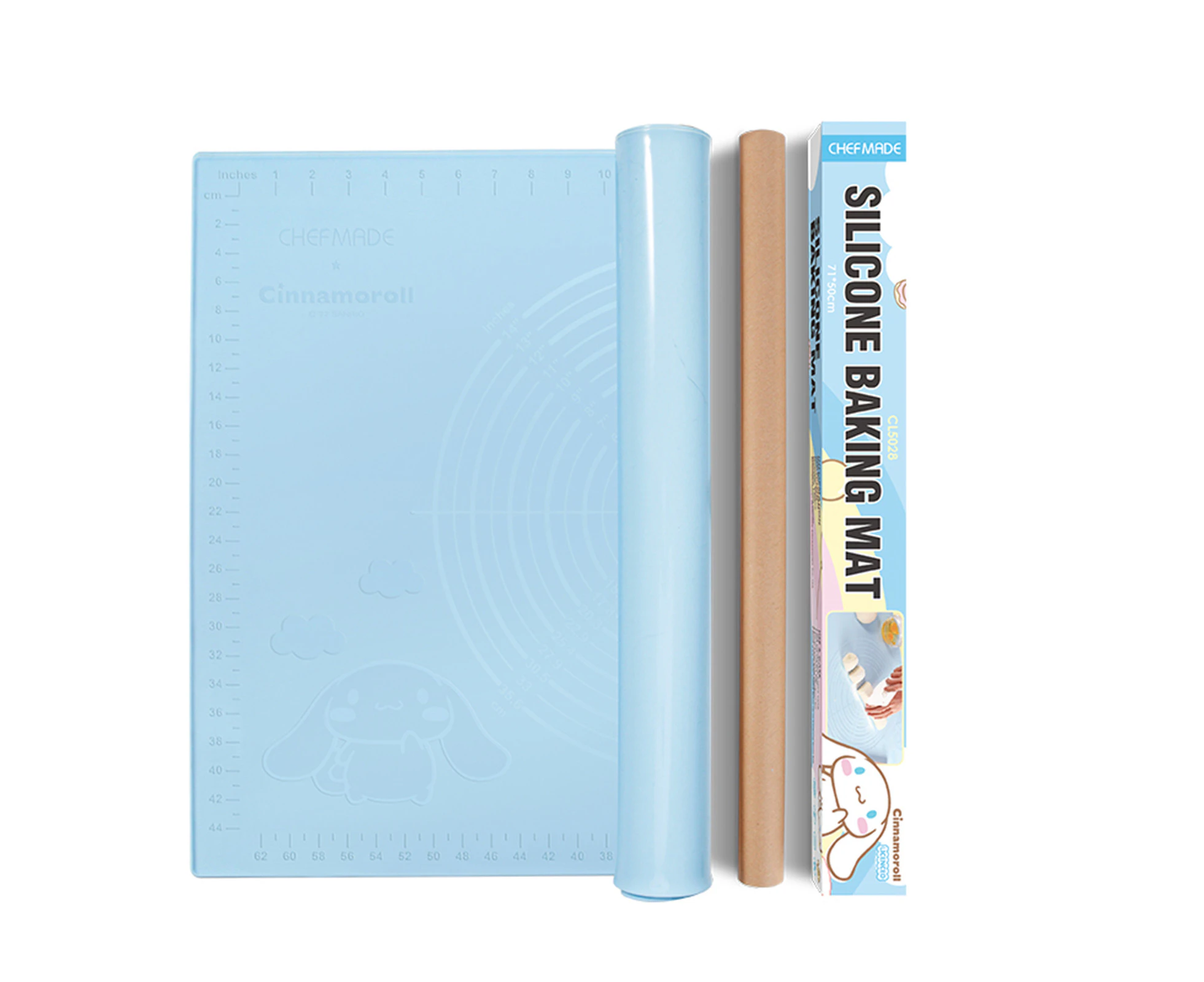 Chefmade x Sanrio Cinnamoroll Non-Stick Silicone Baking Mat