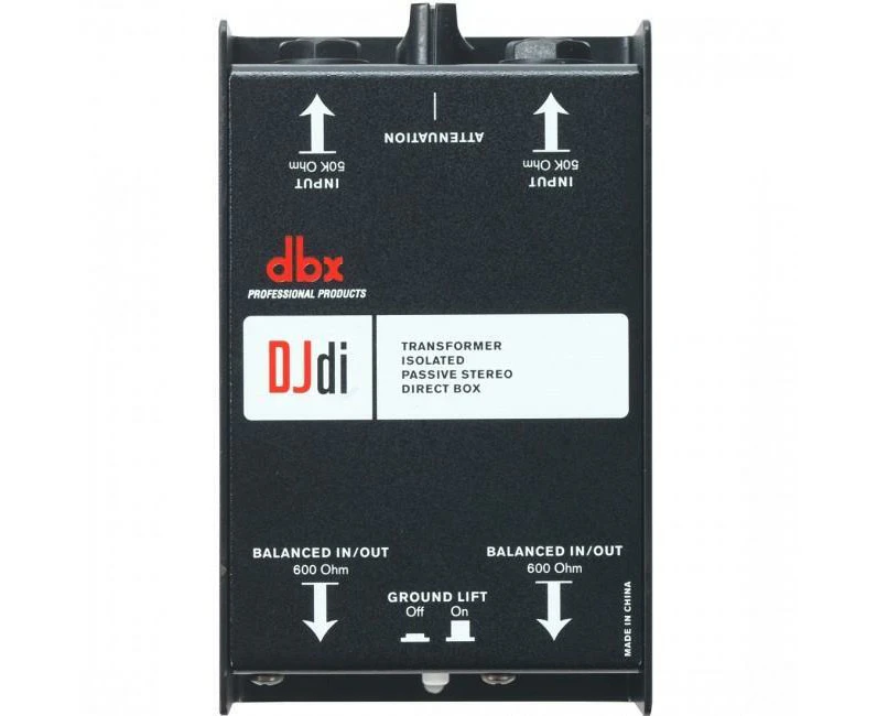 DBX DJDI 2ch Passive Direct Box