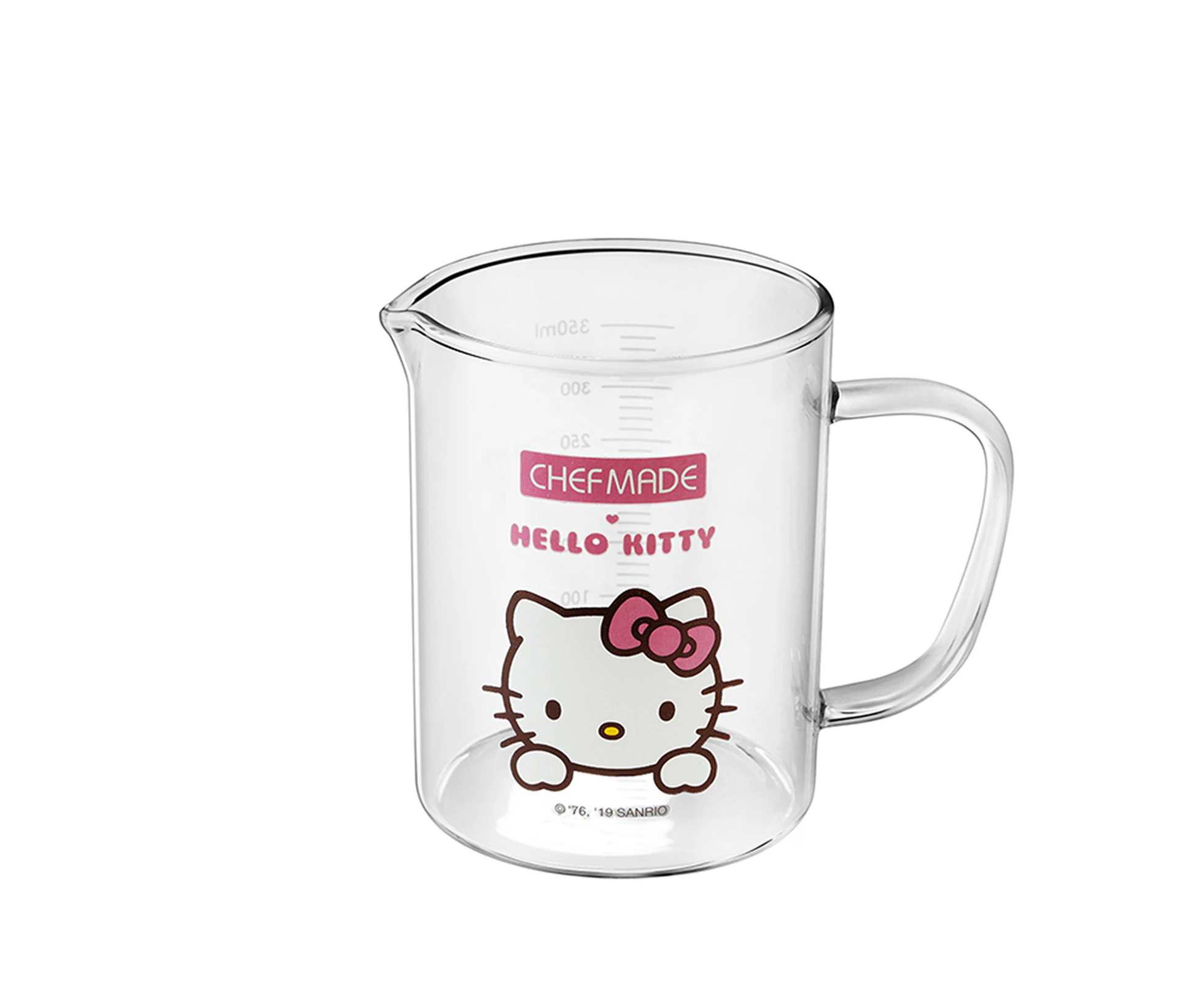 Chefmade x Sanrio Hello Kitty 350ml Glass Measuring Cup