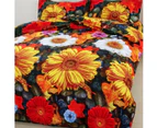 Chrysanthemum Bedding Set Pillowcase Duvet Cover Simple Beautiful 3d Duvet Cover For Comfortable Bed Set - 150*200cm