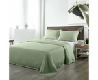 Royal Comfort Blended Bamboo Sheet Set Sage Green - King