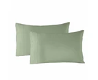 Royal Comfort Blended Bamboo Sheet Set Sage Green - King