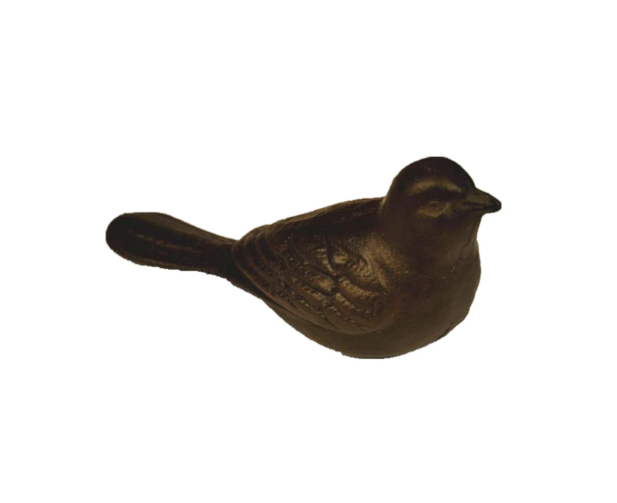 Iron Door Stopper Premium Door Stops Heavy Duty Wedge Door Stop with Free Bonus Decorative Holders (Bird)