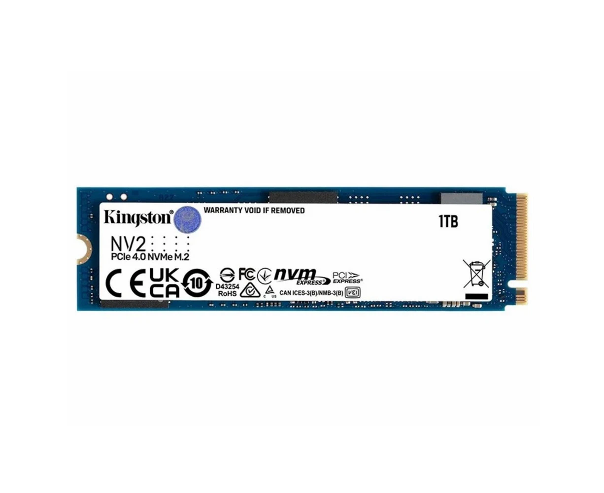 Kingston NV2 1TB M.2 NVMe Internal SSD PCIe Gen 4 - Up to 3500MB/s Read - Up to [SNV2S/1000G]