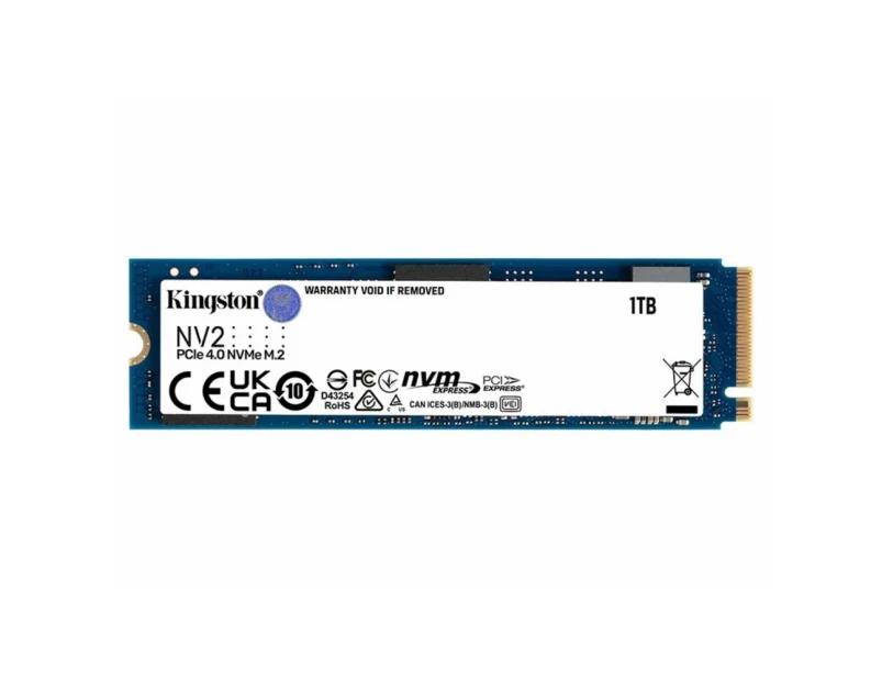 Kingston NV2 1TB M.2 NVMe Internal SSD PCIe Gen 4 - Up to 3500MB/s Read - Up to [SNV2S/1000G]