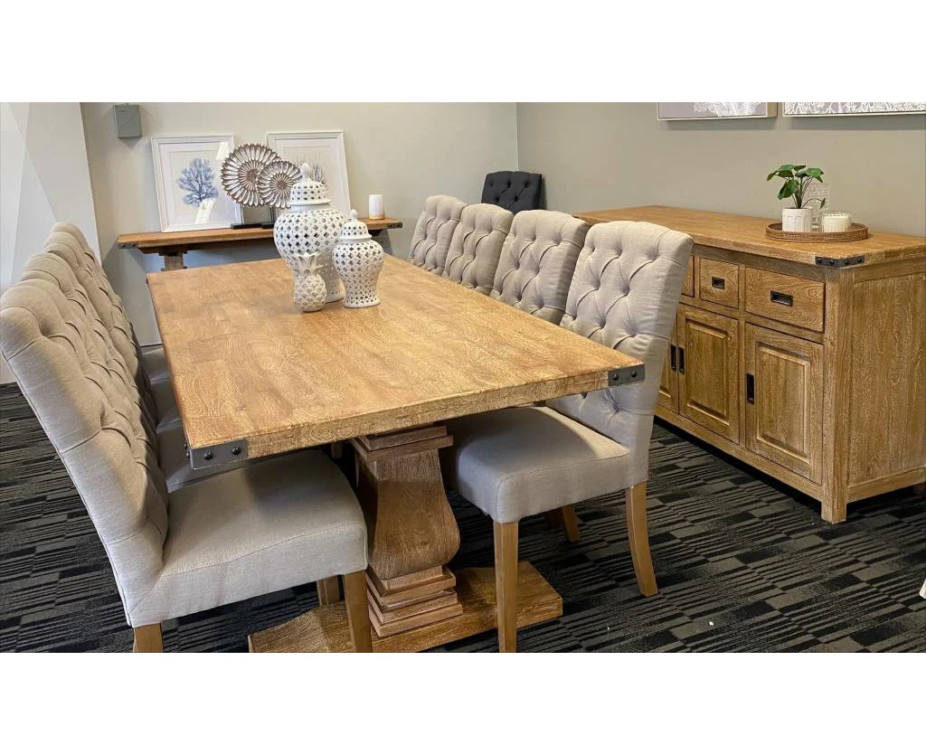 VI Utah Solid Timber Dining Table