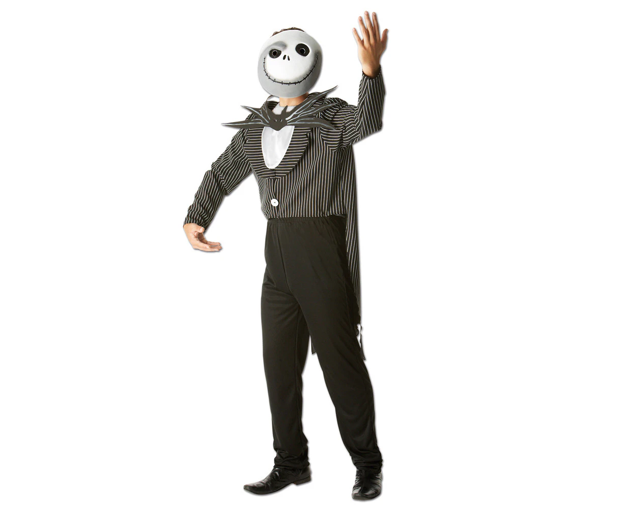 Nightmare Before Christmas Mens Jack Skellington Costume Mens