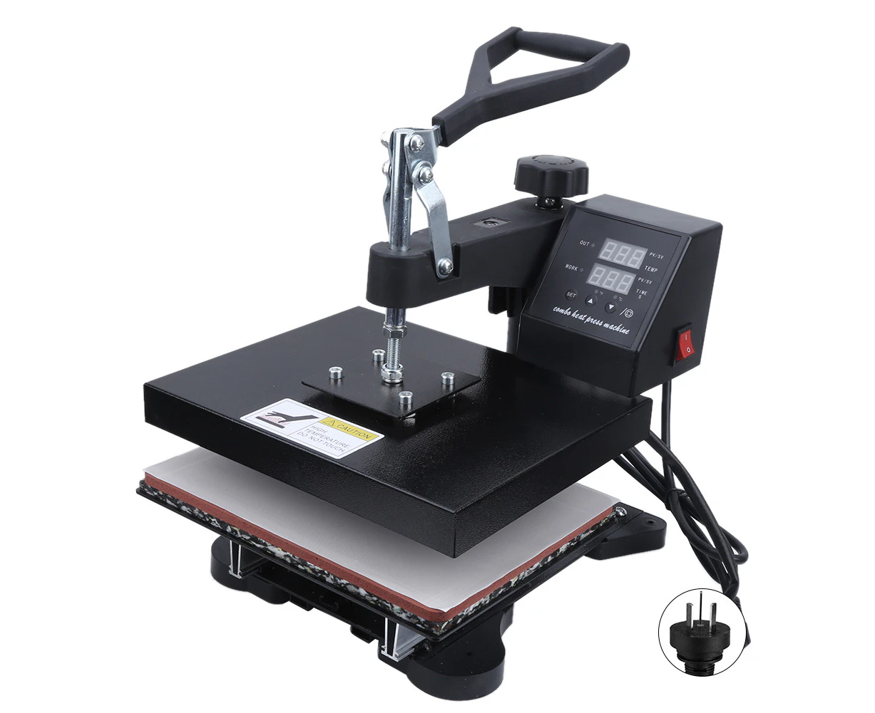 High Pressure Dual Display Digital Manual T-Shirt Heat Press Machine