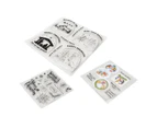 3pcs Clear Stamps Christmas Decoration Pattern DIY Handcraft Recycling Clear Imprint Card Making Stamps for Scrapbook