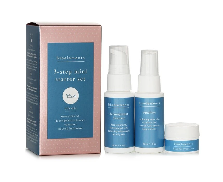 Bioelements 3Step Mini Starter For Oily Skin set 3pcs