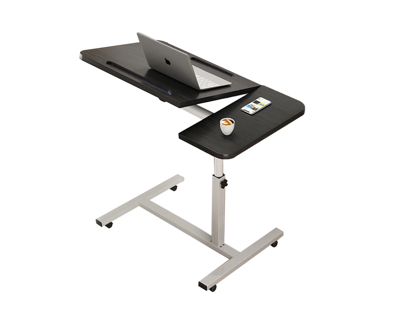 Laptop Table Portable Desk Mobile Adjustable Notebook Computer-Black