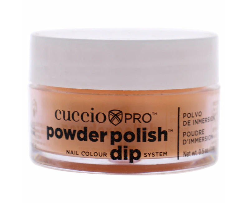 Pro Powder Polish Nail Colour Dip System - Carrot Orange by Cuccio Colour for Women - 0.5 oz Nail Powder