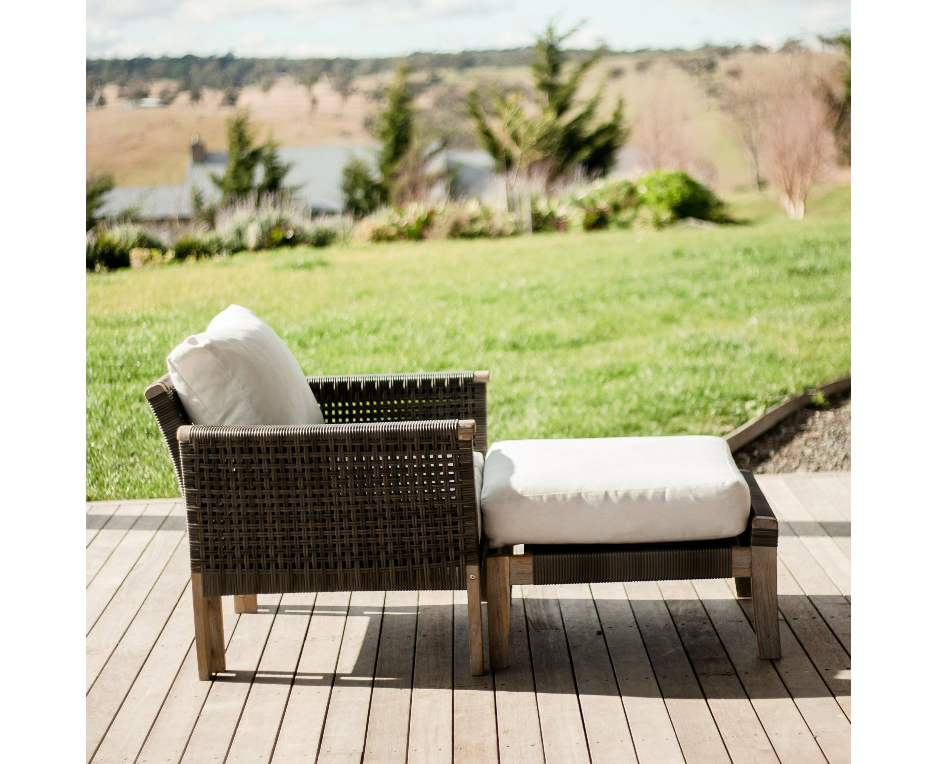 Paradise Armchairs and ottoman