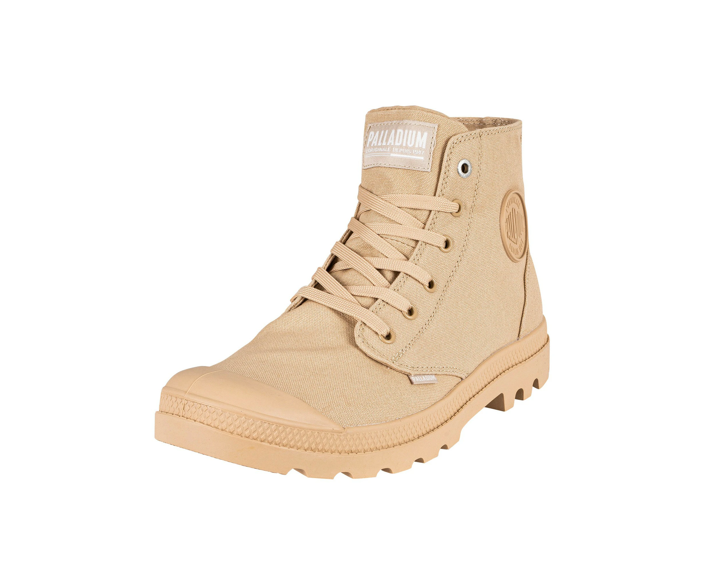 Palladium Men's Mono Chrome Boots - Beige