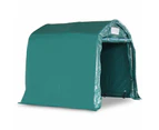 vidaXL Garage Tent Outdoor Canopy Storage Tool Shed Marquee Garden Green PVC