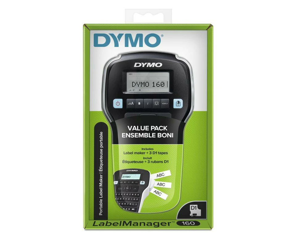 DYMO LabelManager 160P Value Pack