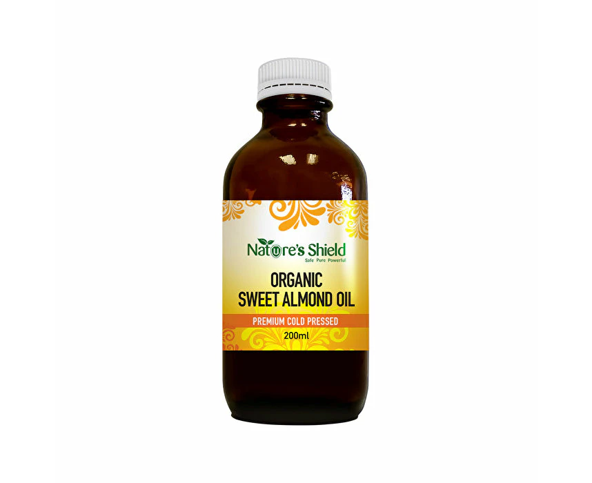 Nature's Shield Organic Sweet Almond Oil 200ml