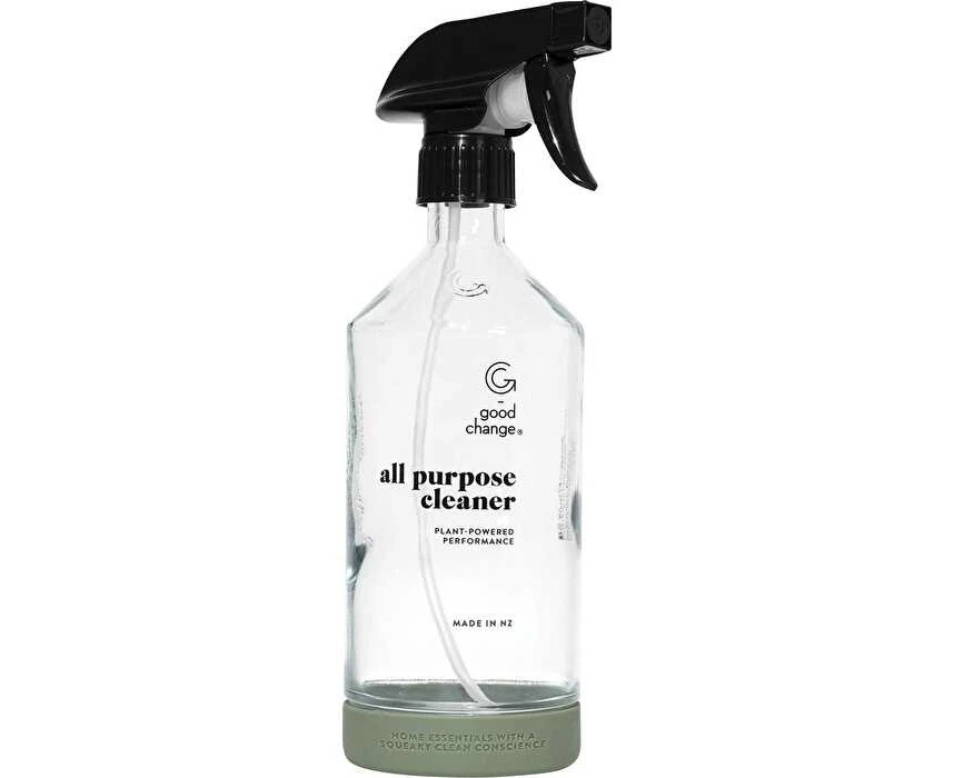 Good Change Store Glass Bottle with Spray Trigger All Purpose Cleaner 6x500ml