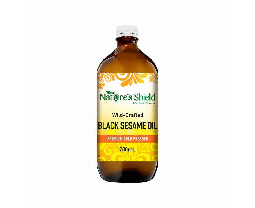 Nature's Shield Wild-Crafted Black Sesame Oil 200ml