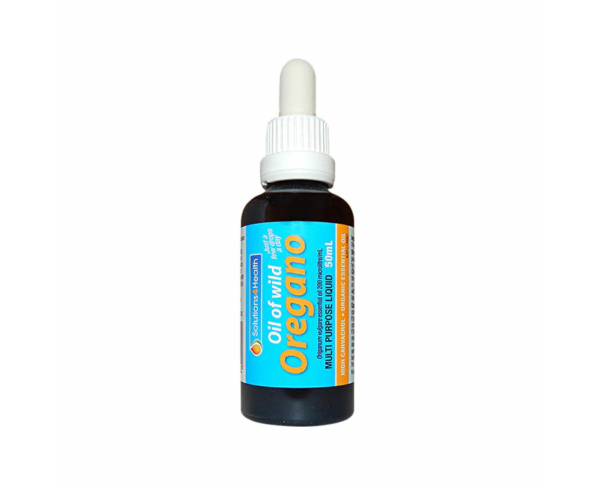 Solutions 4 Health Organic Oil of Wild Oregano 50ml