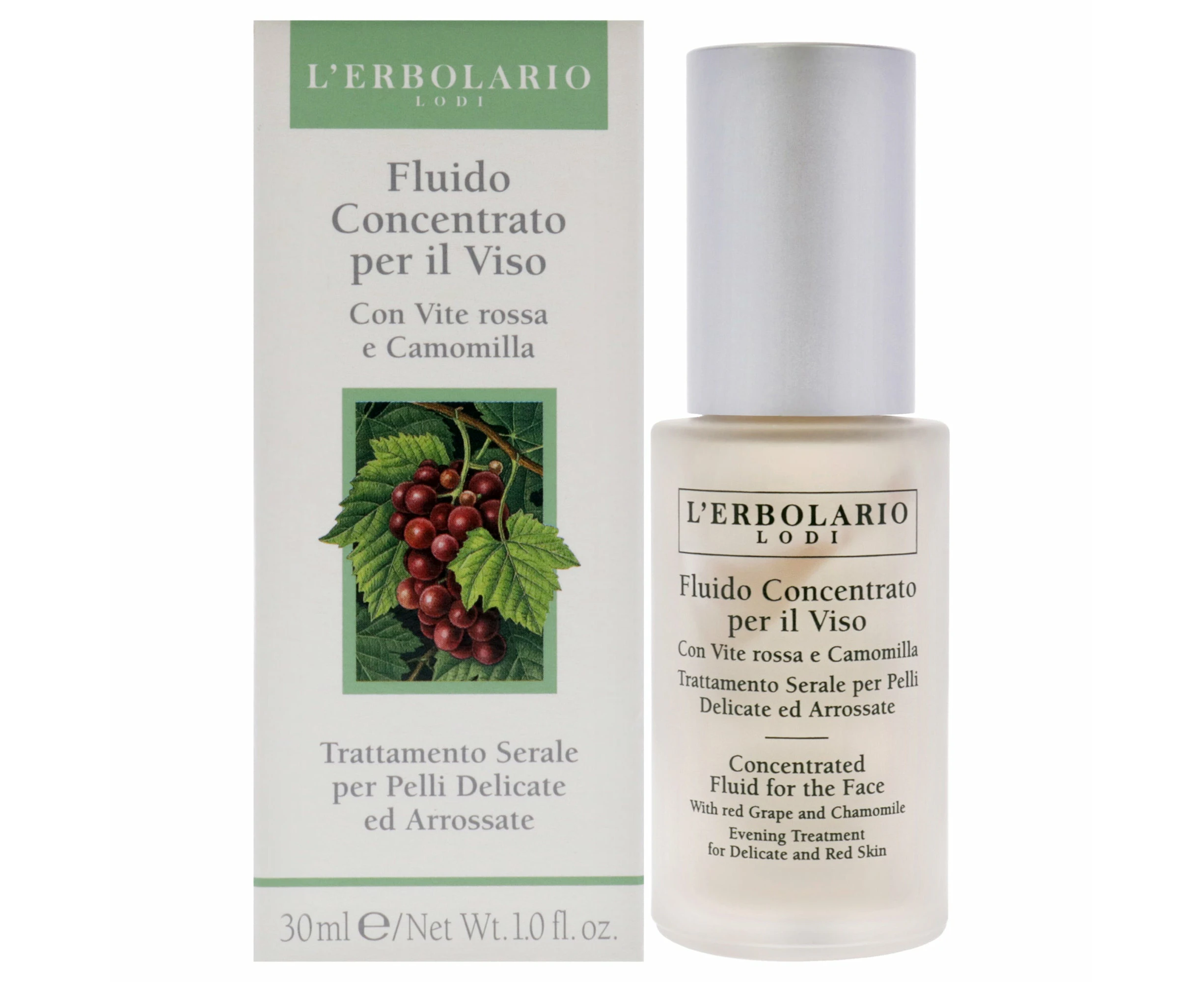 Concentrated Fluid Treatment by LErbolario for Unisex - 1 oz Treatment