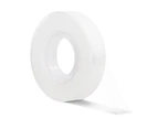 Writable Tape Easy Tear Transparent Portable PVC Write On Tape for Student School Office Milk White