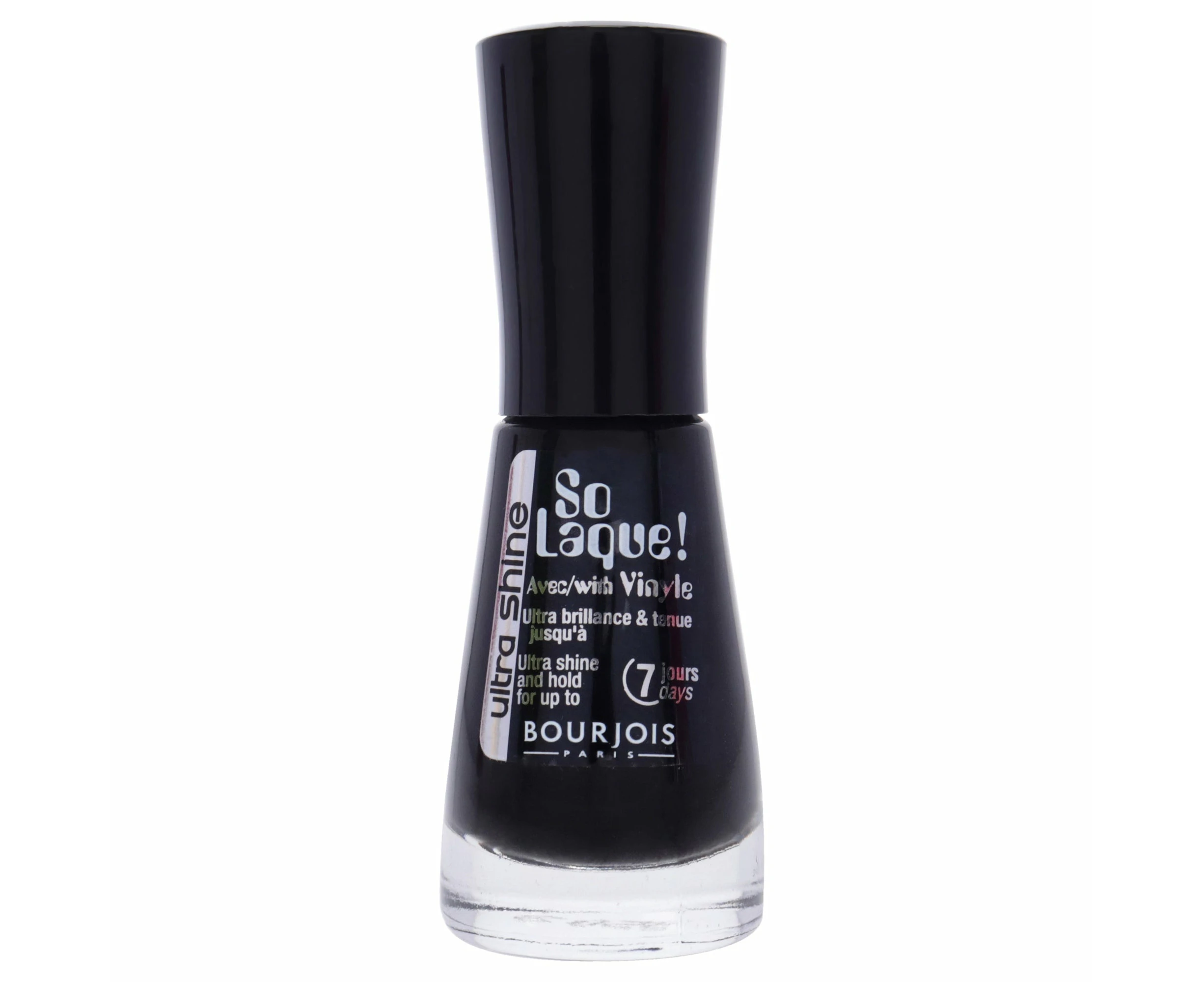 So Laque Ultra Shine - 30 Noir de Chine by Bourjois for Women - 0.3 oz Nail Polish