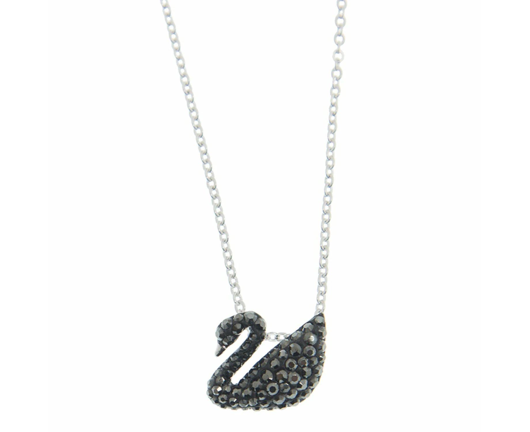 Swarovski Swarovski Iconic Swan pendant Swan 5347330  - Small, Black, Rhodium plated  Black