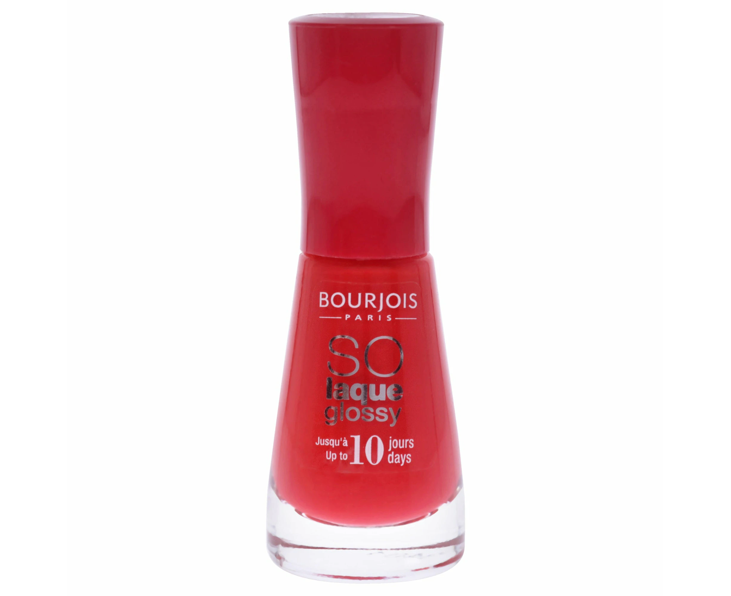 So Laque Glossy -02 Prepphibiscus by Bourjois for Women - 0.3 oz Nail Polish