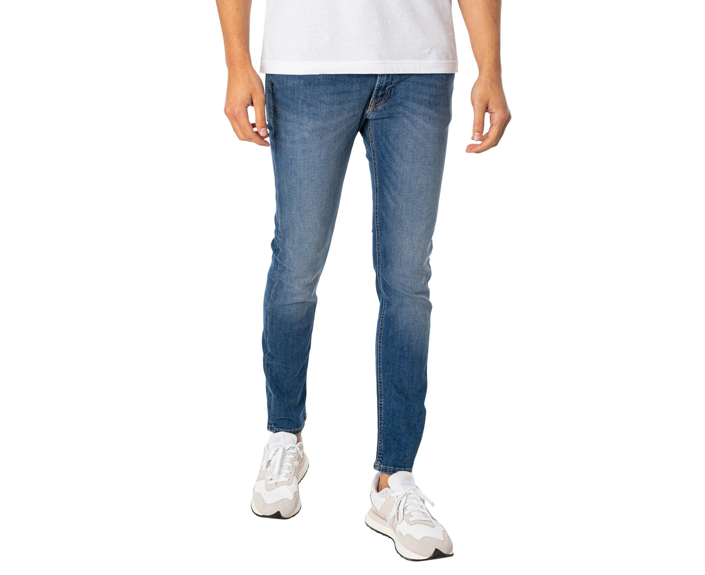 Jack & Jones Men's Liam Original 005 Skinny Jeans - Blue