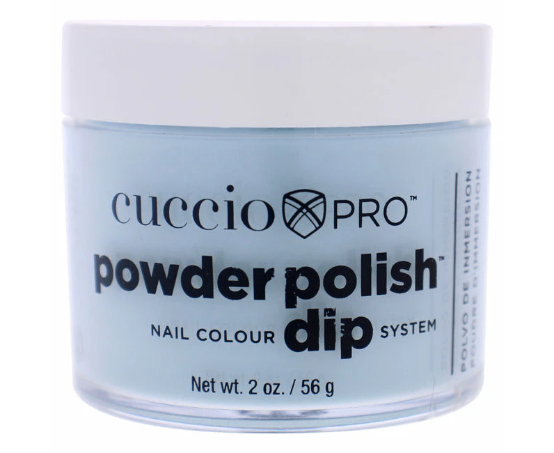 Pro Powder Polish Nail Colour Dip System - Denim Blue by Cuccio Colour for Women - 1.6 oz Nail Powder