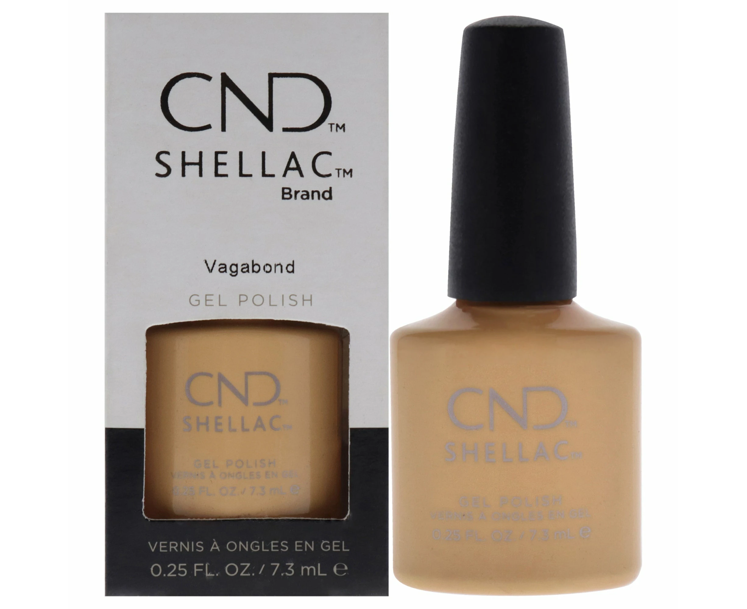 Shellac Gel Polish - Vagabond by CND for Women - 0.25 oz Nail Polish