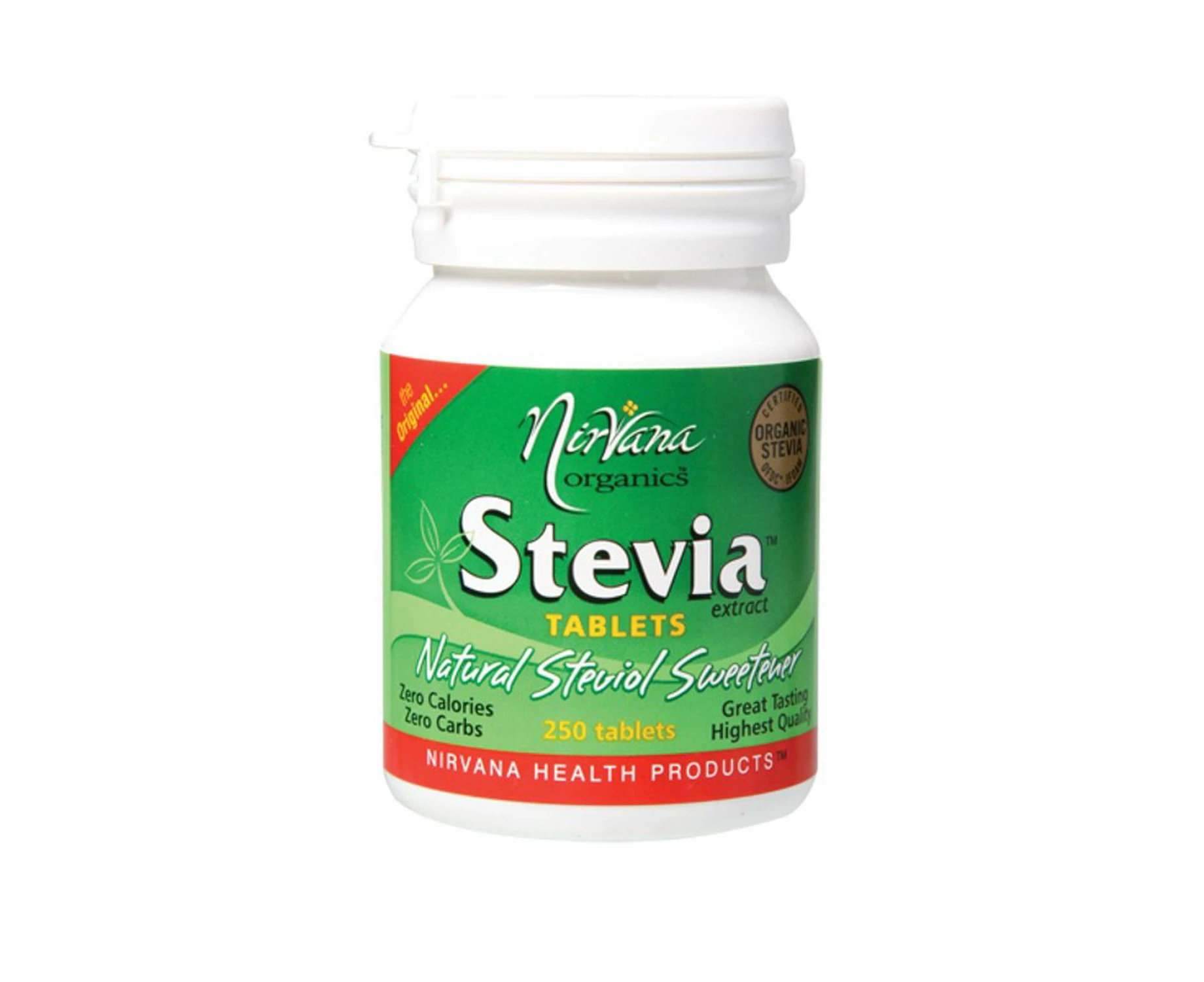 Organics Stevia Tablets, 250 Tabs