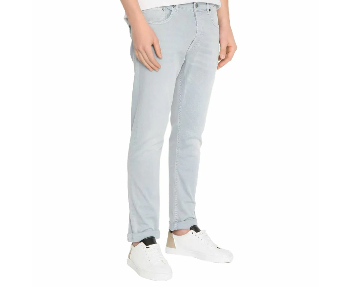 Dondup Chic Ice Gray Regular Denim Icon Jeans