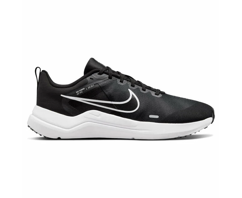 Nike Mens Downshifter 12 Running Shoes - Black/White