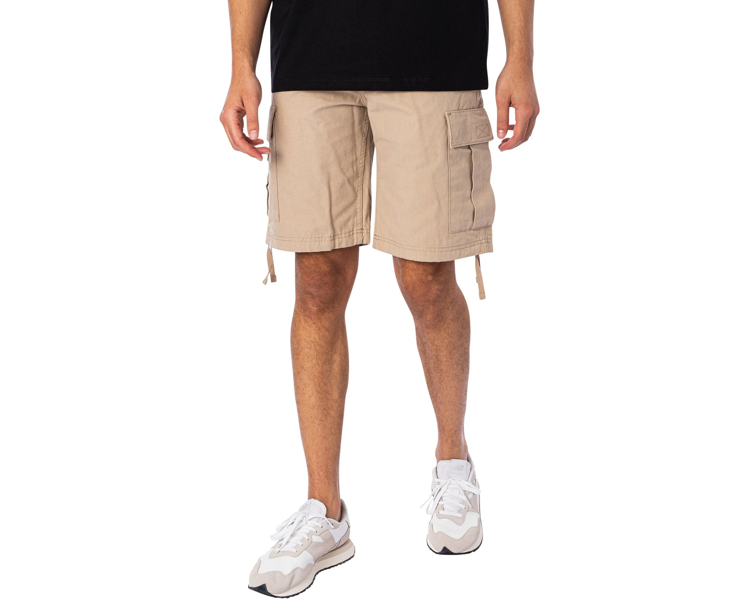 Jack & Jones Men's Cole Barkley Cargo Shorts - Beige