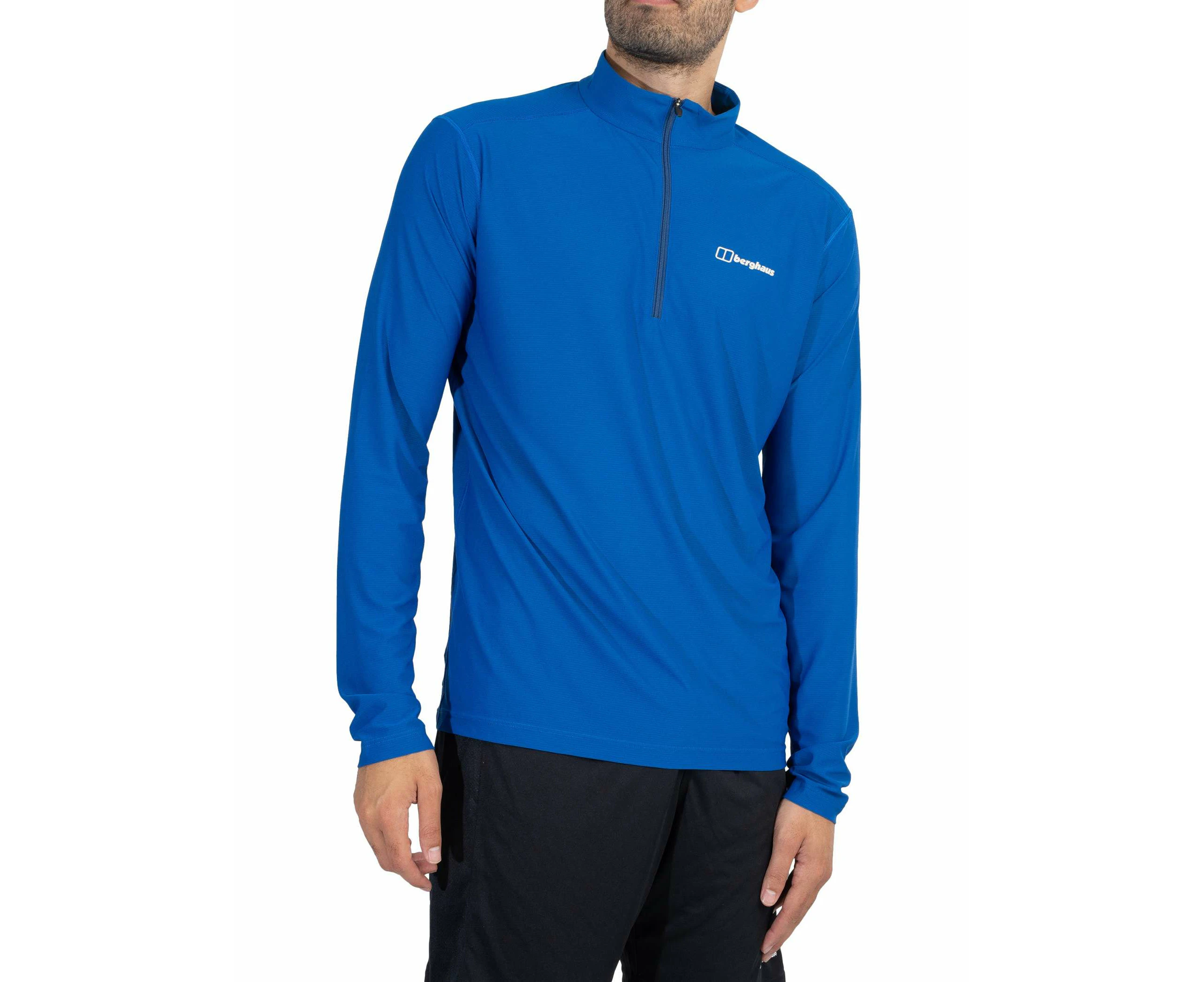 Berghaus Men's 24/7 Tech Base Longsleeved T-Shirt - Blue