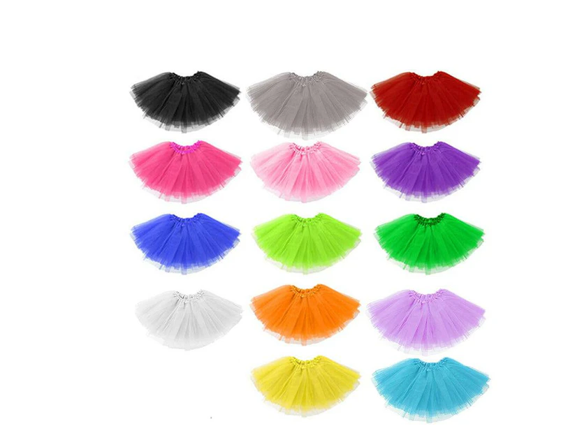 Womens Tulle Tutu Skirt Dressup Party Costume Ballet  Dance Wear