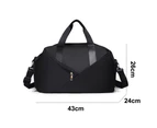 Portable sports training bag, fitness bag dry wet separation large capacity